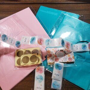 Gender Reveal-Birthday Party-Babyshower Bundle-Goodie Bags-Scratch Cards-Sticker